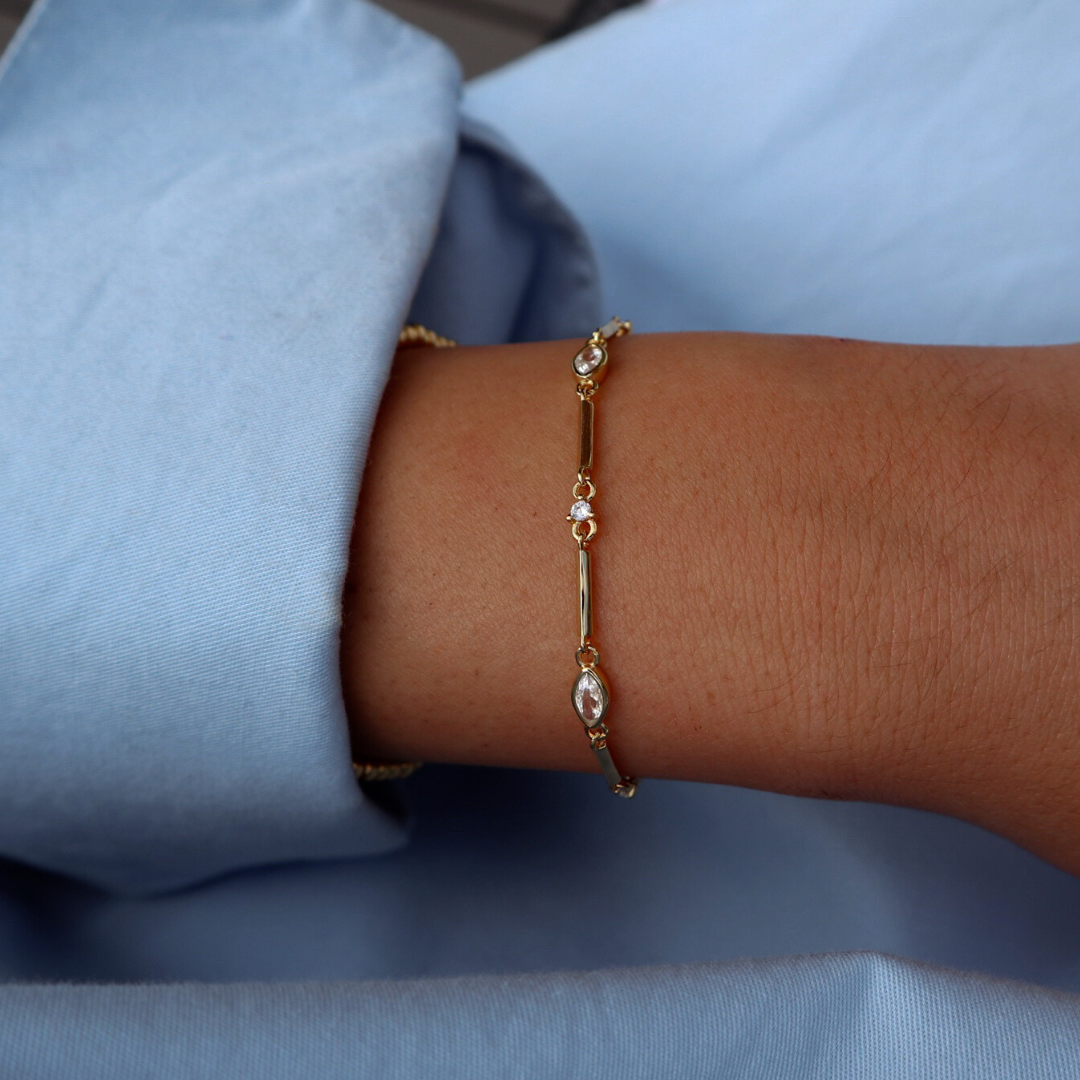 Evil Eye Gold bracelet