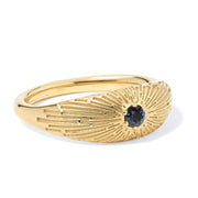 Esmae Sapphire Ring Gold