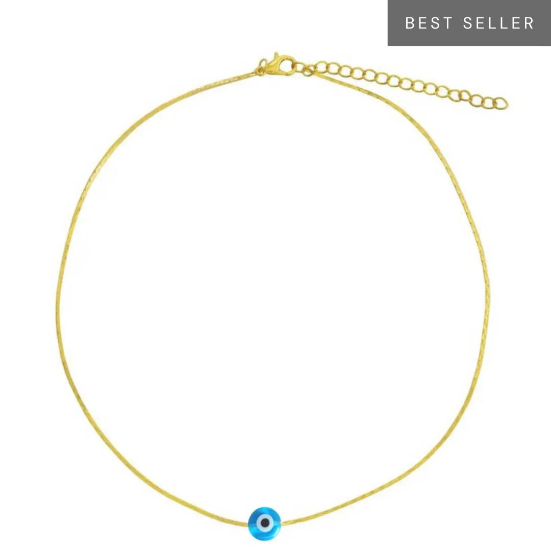 Light Blue Sicily Choker