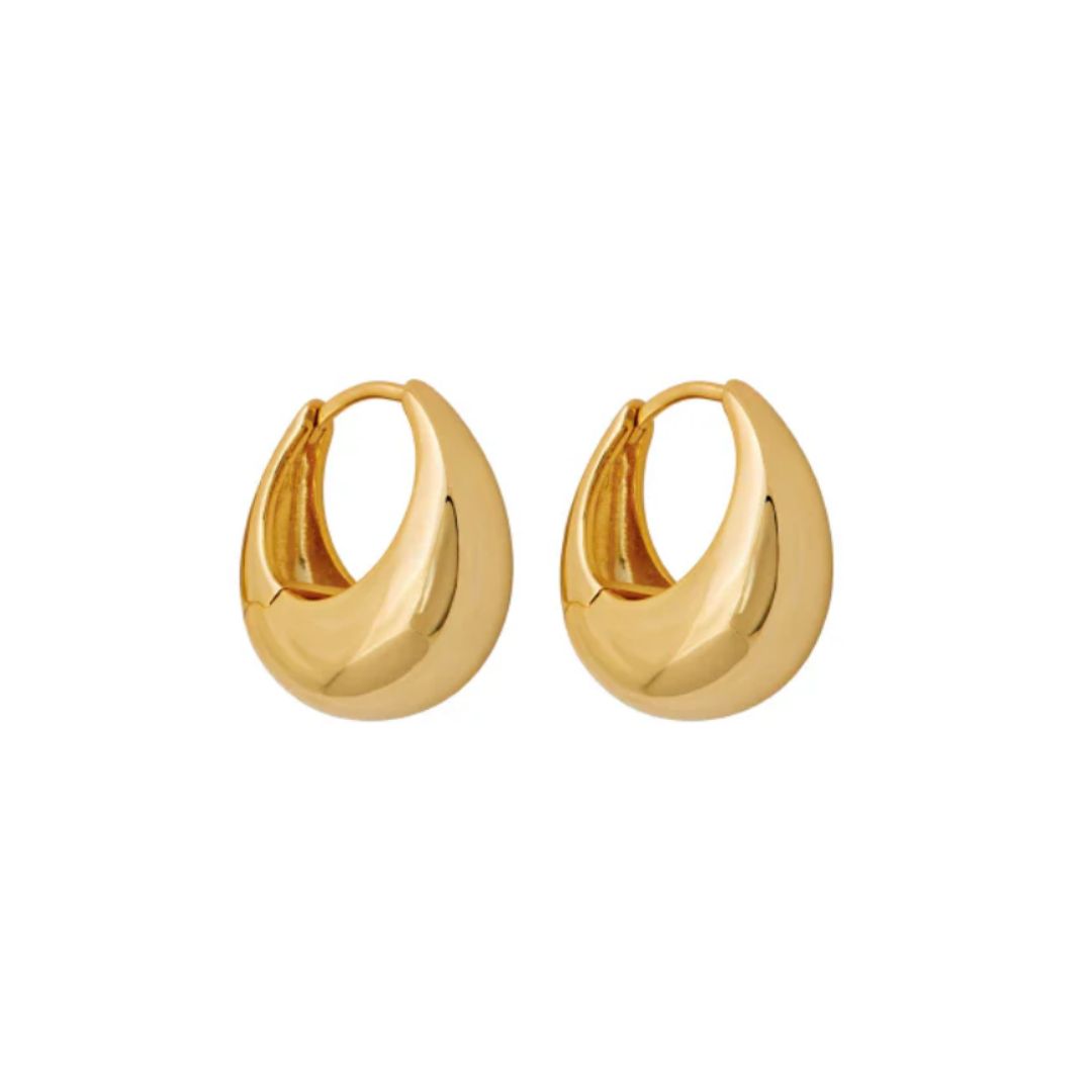 Ezili Gold Hoops