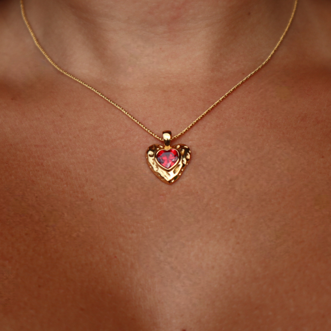 Love heart necklace