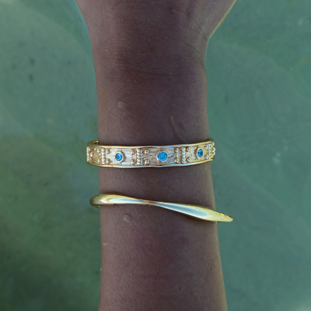 Elysian Topaz Cuff